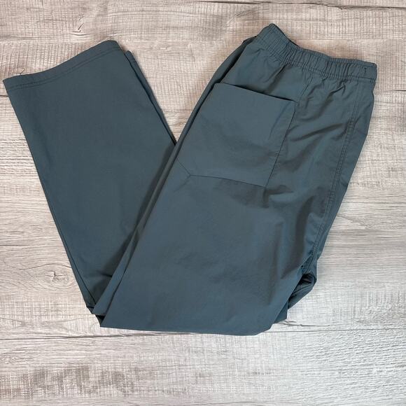 Mens Mountain Hardware Green Pants Pull On XXL High Rise Outdoor Hiking Straight - Picture 3 of 7